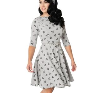 Harry Potter x Unique Vintage Deathly Hollows Collection Dress NWOT
